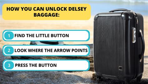 How to Unlock a Delsey Suitcase When You Forgot the Code.